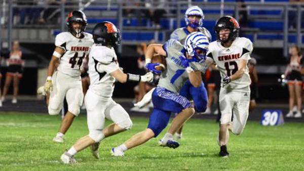 Princeton gets after it against Kewanee