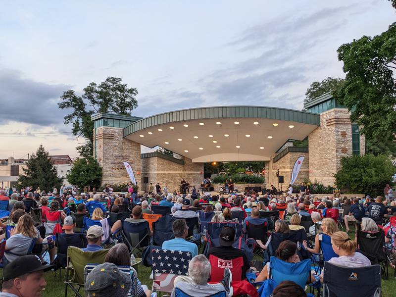 The Summer Concert Series provides entertainment on Tuesday evenings all summer long in the heart of downtown Downers Grove.