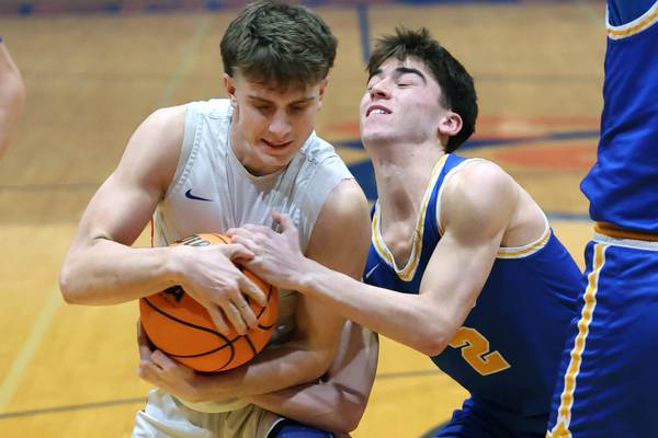 Photos: Genoa-Kingston, ACC match up in Class 2A boys basketball regional quarterfinal