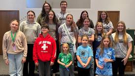 Marshall, Putnam 4-H members receive achievement awards