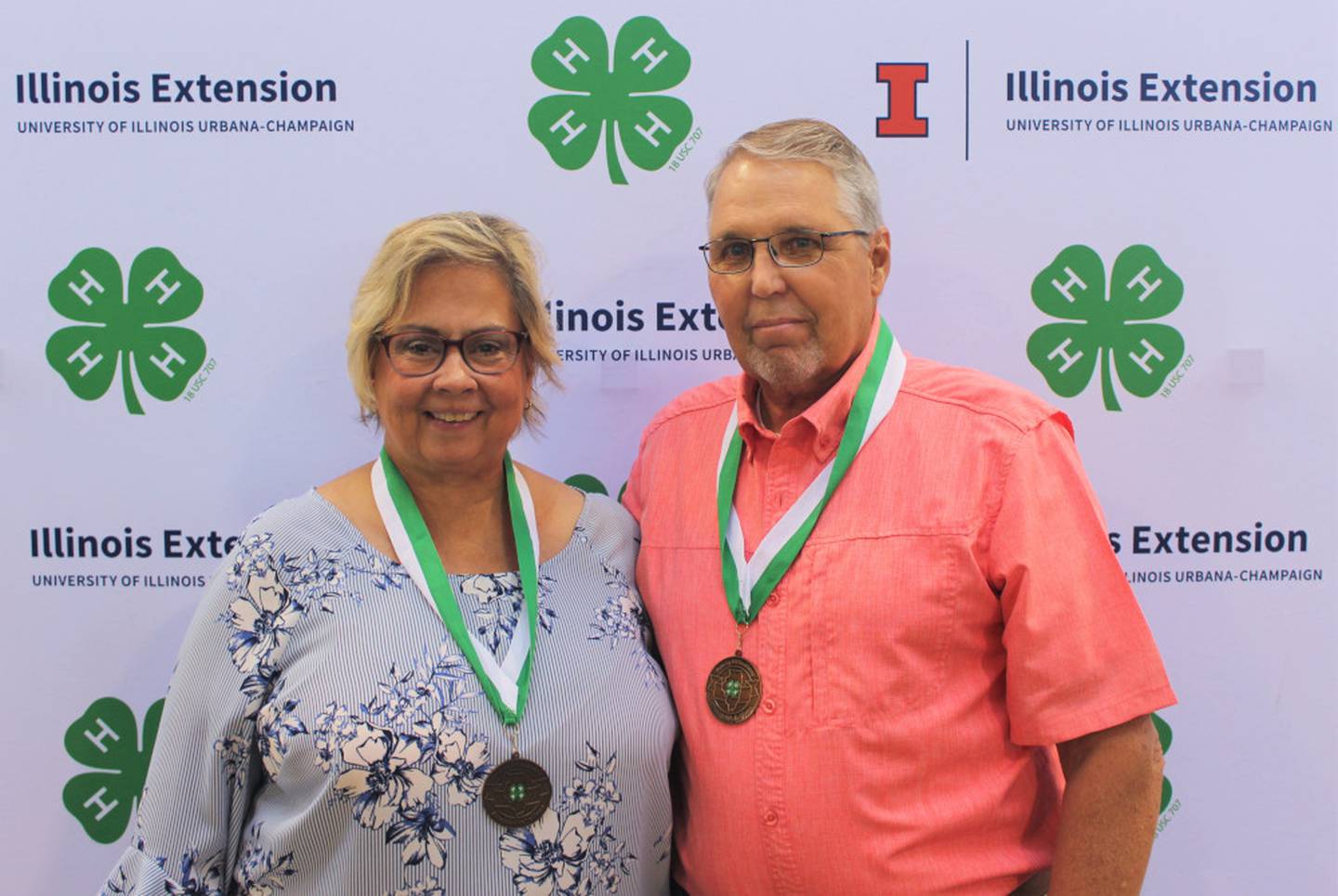 Tom and Kathy Anderson were inducted into the Illinois 4-H Hall of Fame in 2023.