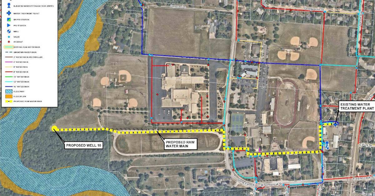 Yorkville plans new water well on high school property Shaw Local