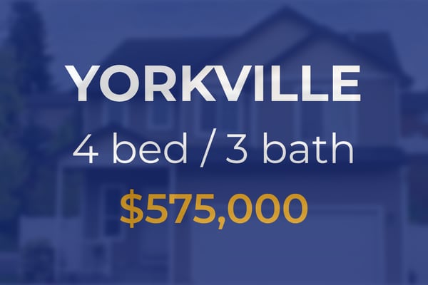 Four-bedroom house sells in Yorkville for $575,000