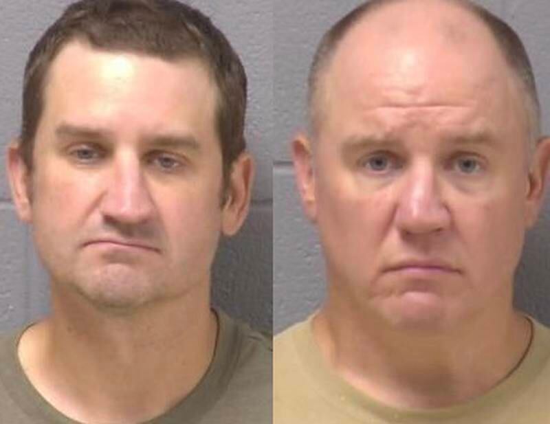 Keith Chapman (left), Craig Chapman