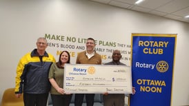 Ottawa Noon Rotary donates $1,500 to Ottawa YMCA