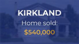 Kirkland: Property sells for $540,000