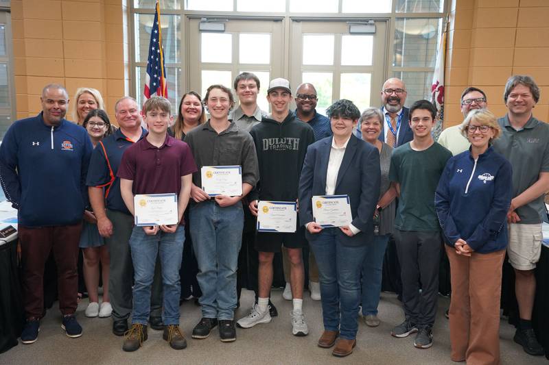 Oswego students came back victorious in the recent SkillsUSA State Leadership and Skills Conference, with two qualifying for nationals in June.