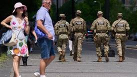 With no end in sight to their deployment, National Guard troops roam Washington