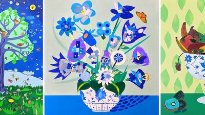 Collaborative work brings Laura Lynne’s colorful art to life