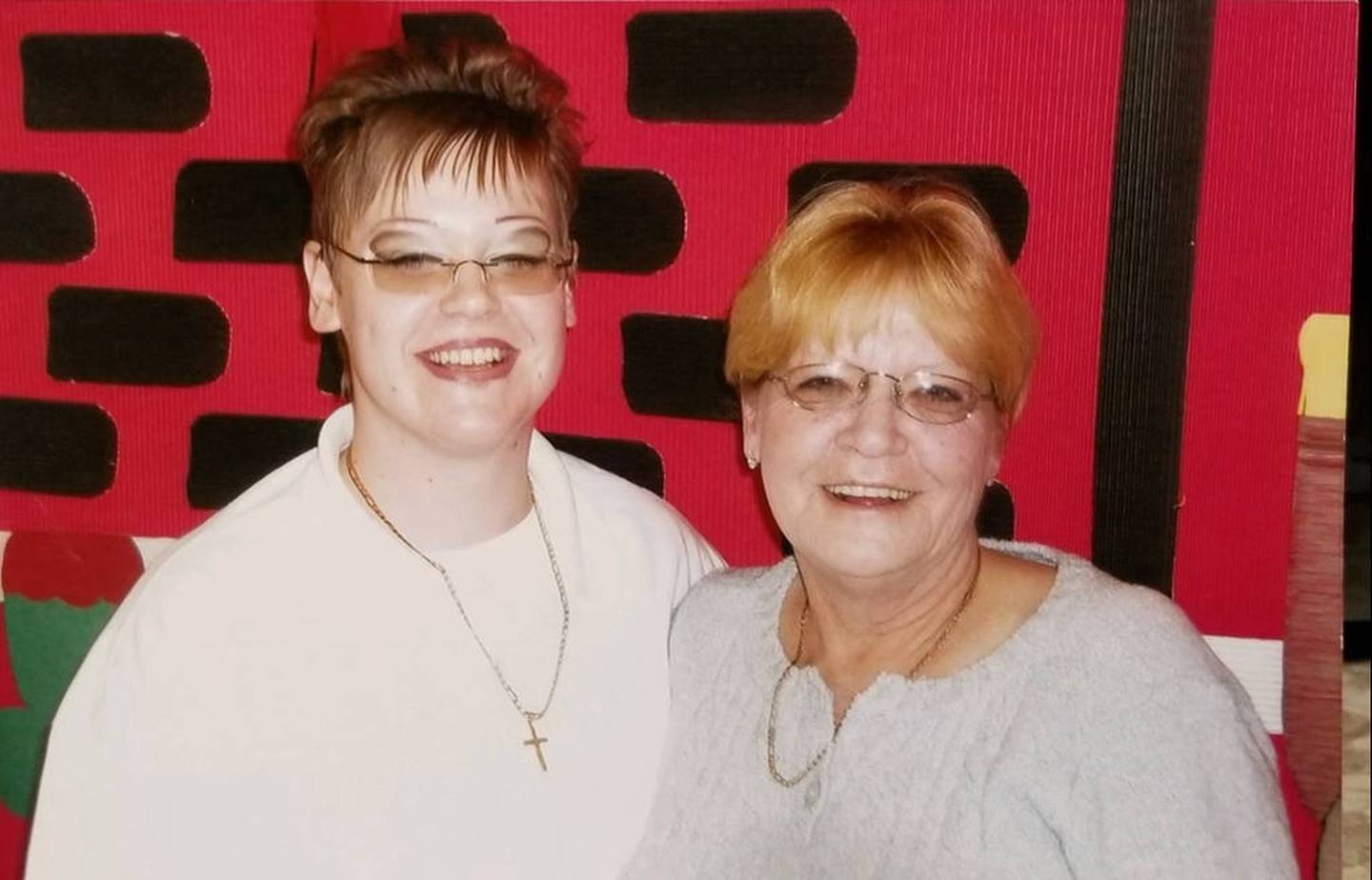 Jennifer McMullan is pictured with her mother, Linda Johnson.