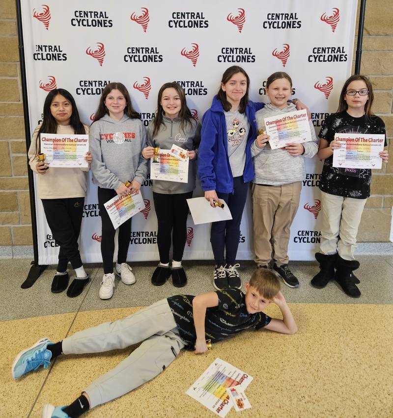 Central Intermediate named its January Champions of the Charter.
