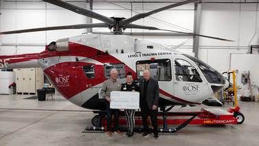 $6.2K donation improves emergency training in La Salle, Bureau counties