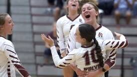Girls volleyball: Prairie Ridge’s Katya Flaugher can’t be stopped in FVC win over Crystal Lake Central