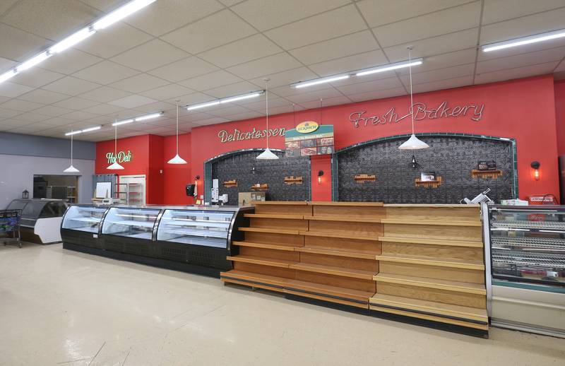 An interior view of Illinois Valley Food and Deli on Friday, Aug. 16, 2024 in La Salle. The store will open on Monday August 19 at 7a.m. The store has been closed since February.