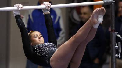 Girls gymnastics: DeKalb co-op falls short in bid for another state trophy