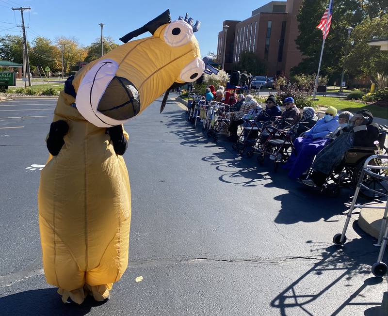 Both humans and dogs alike dressed up in Halloween costumes, shared special talents and laughed along with the audience.