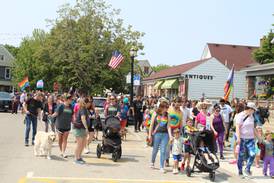 Photos: Downtown Crystal Lake pride walk 2025