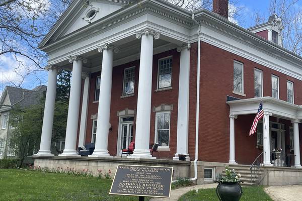 DeKalb couple celebrates Cook Mansion’s placement on the National Register of Historic Places