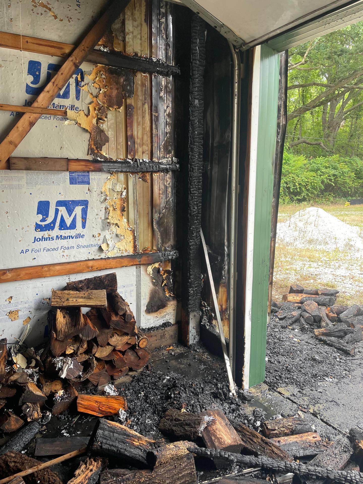 Reading firefighters were able to limit damage from a fire at a large building on the 2000 block of Aquaduct Road in South Streator.