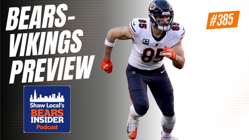 Bears Insider Podcast Episode 385: Bears-Vikings Preview