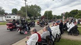 Photos: Combat vets ride through La Salle County in Memorial Day tribute