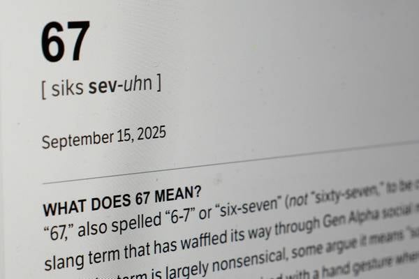 Dictionary.com’s word of the year is ‘6-7.’ But is it even a word and what does it mean?