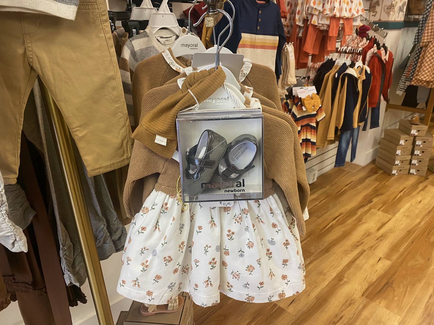 Just Kidding offers many popular brands ranging from Isobella and Chloe, Little Me, Wes and Willy, Mudpie, Under Armour, and more. The boutique also keeps accessories in store to create the perfect outfit.