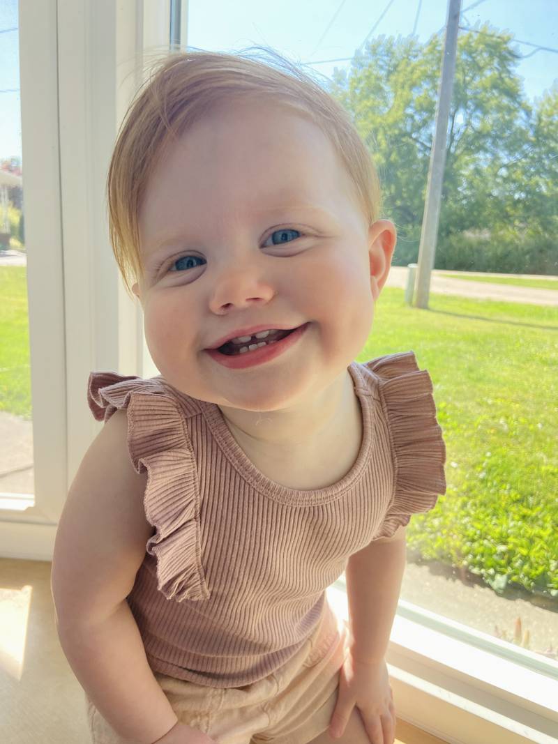 Vivian Madsen - 20 month old daughter of Kelly Madsen and Jason White of Princeton.