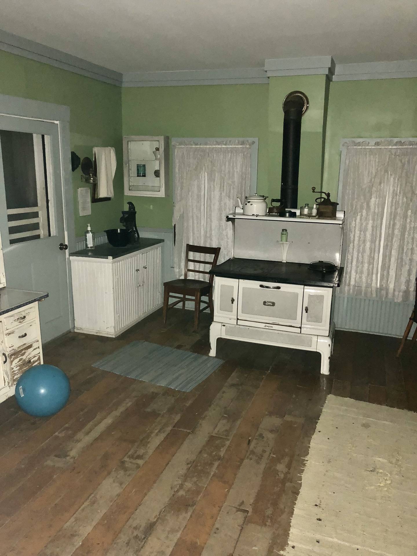The kitchen in the Villisca Ax Murder house in Villisca, Iowa.