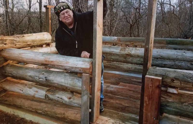 We live on a small 40-acre property that has been in the family for 60 years. Two of the 1890′s barns were beyond restoration and were salvaged for siding, flooring and our recreational room. All that was left were two piles of 20-foot barn poles.