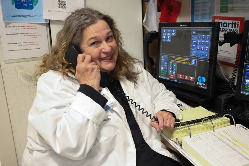 Leslie Livett, registered nurse and EMS coordinator for Ascension Saint Joseph-Joliet poses for a photo on Monday, April 1, 2024 in Joliet.