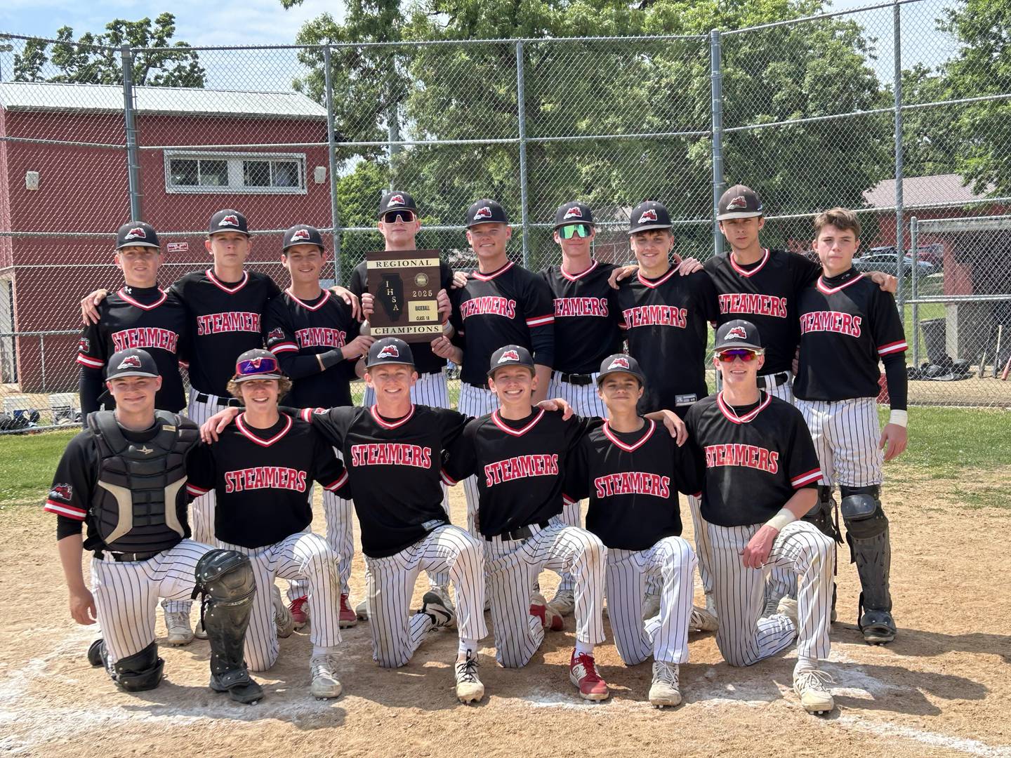 The Fulton Steamers beat Forreston 7-4 to win the 1A Amboy Regional on Saturday, May 24, 2025.