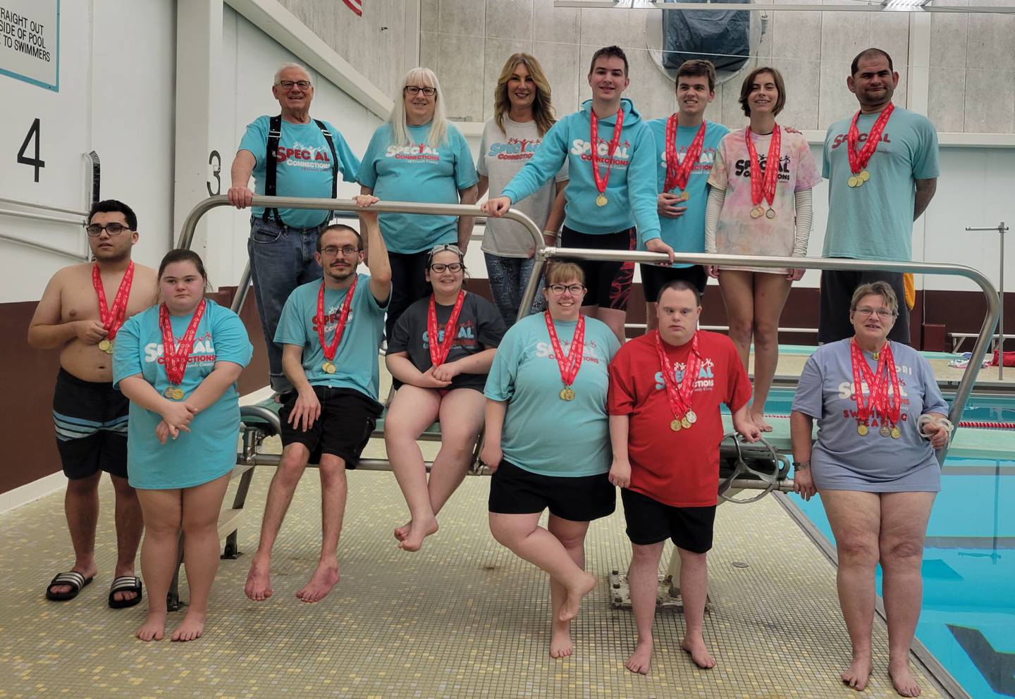 The swim team from Special Connection of Grundy County will compete at the Special Olympics Illinois Summer Games in June.