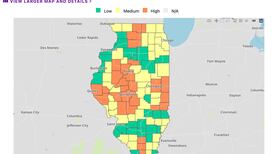 IDPH: 29 counties at ‘high’ COVID-19 risk, more than double from last week