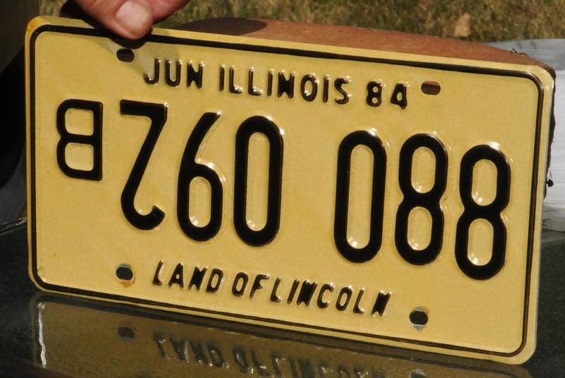 License plates really register with Boulder Hill man Shaw Local