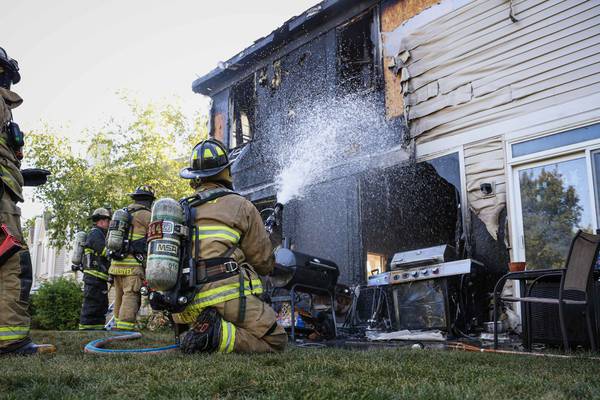 Lake in the Hills family displaced from townhome fire Wednesdaty