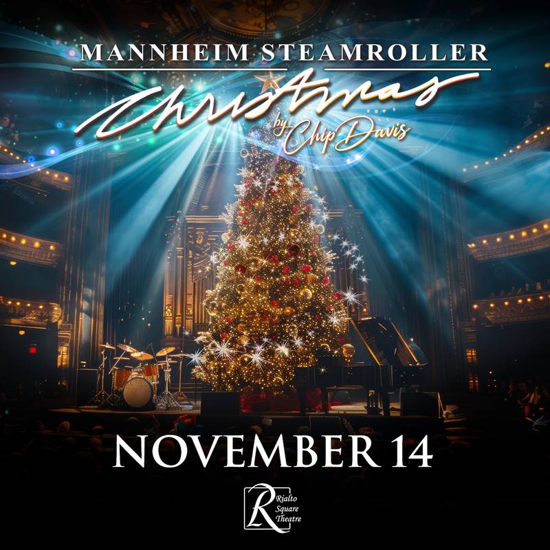 Mannheim Steamroller Christmas at the Rialto Square Theatre in downtown Joliet on Thursday, Nov. 14.