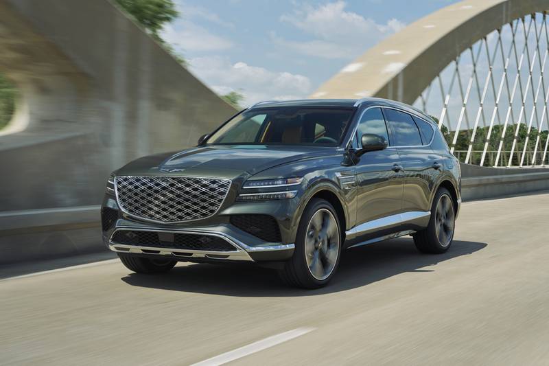 The 2025 Genesis GV80 Prestige SUV is big on style and luxury.