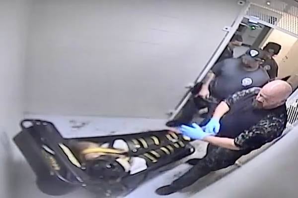 ICE’s use of full-body restraints during deportations raises concerns over inhumane treatment