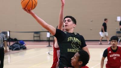 Photos: Sycamore boys basketball battles Marmion in DeKalb Live tournament