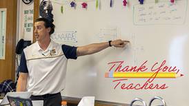 Science teacher makes lasting impression before leaving district