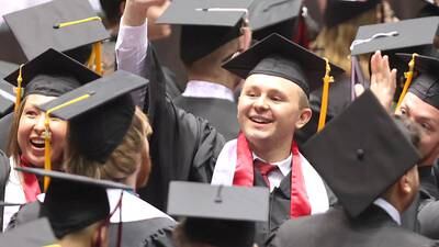 Photos: NIU hosts commencement ceremonies at the Convocation Center