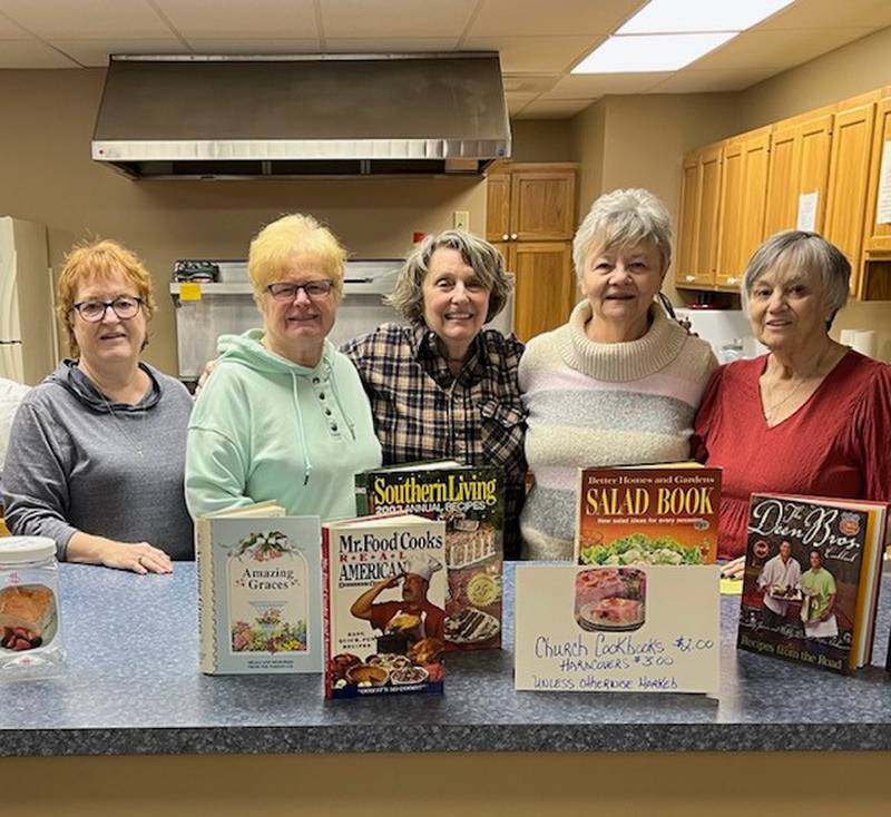 The Granville United Church of Christ to offer coffee, freshly baked cinnamon rolls and over 1,000 assorted cookbooks during the Granville city-wide garage sales on April 28 and 29.