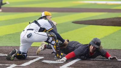 Baseball: Hall starts hot, holds off Sterling under the lights