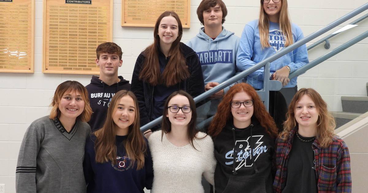 Bureau Valley High School announces nine Illinois State Scholars Shaw