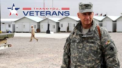 Honoring Our American Hero: Byron’s Huber served 33 years in National Guard