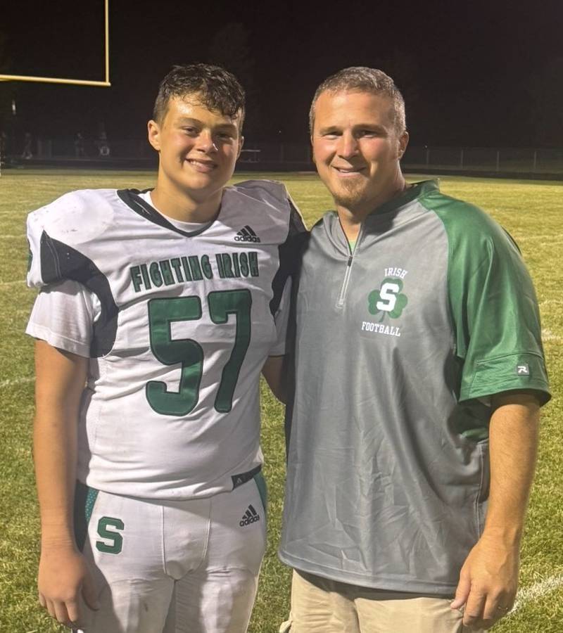 Seneca High School head football coach Terry Maxwell and his senior son Zebadiah are looking forward to spending more special Friday nights this season.