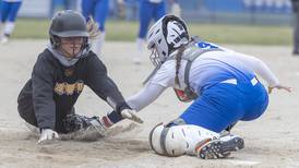 Photos: Newman softball beats Lena-Winslow