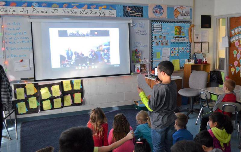 Woodstock School District 200 students take part in The Global Read Aloud Shaw Local
