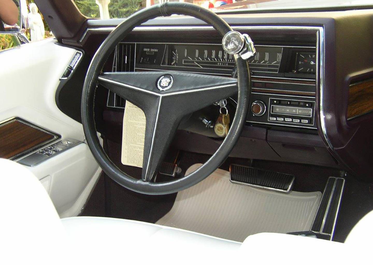 Photos by Steve Rubens - 1969 Cadillac Deville Interior